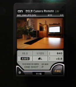 Ipad-App DSLR Remote Control